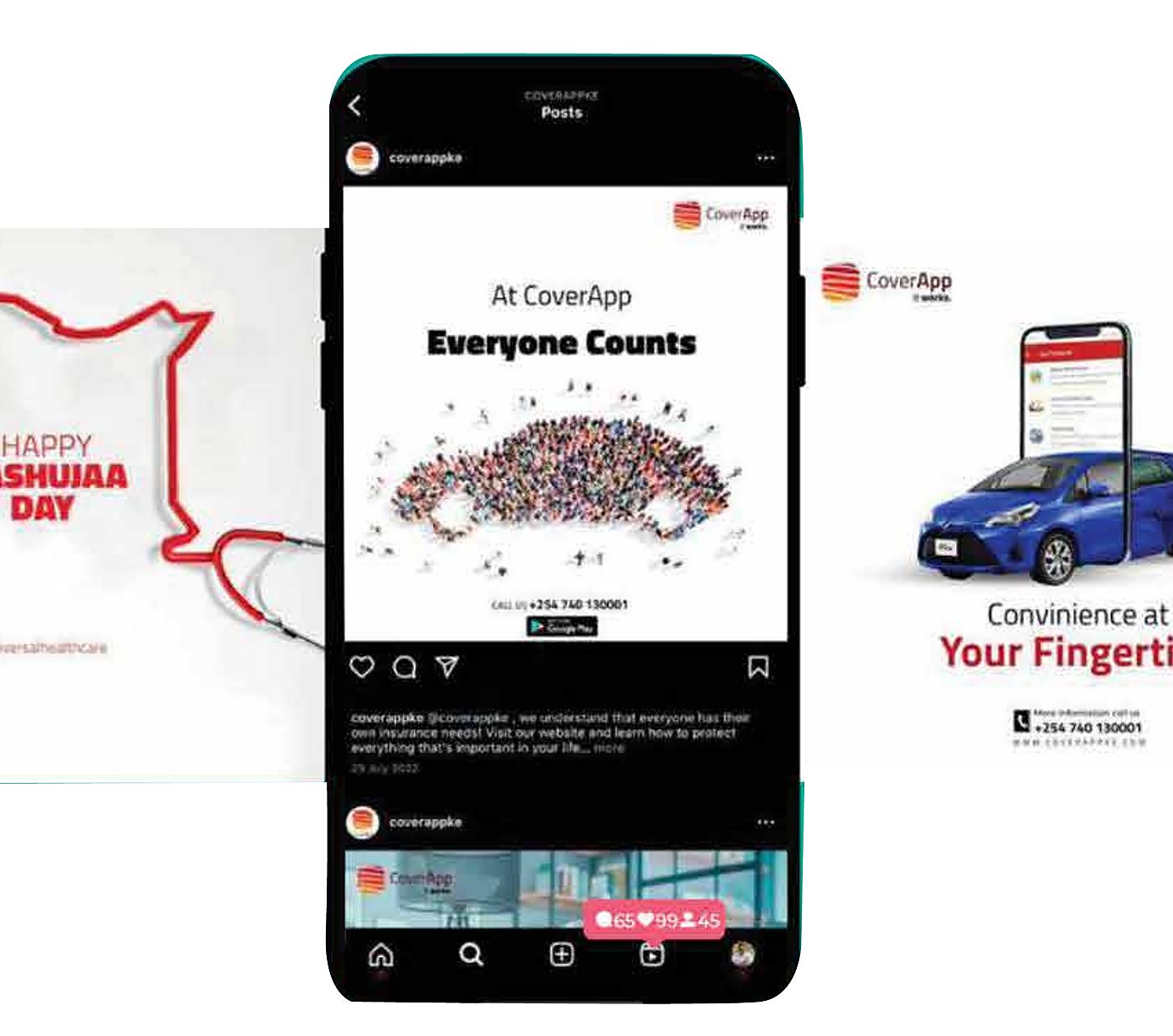 CoverApp — Digital & Social