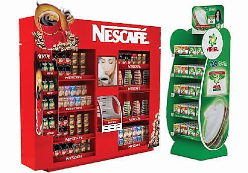 Nescafé — Point-of-sale displays